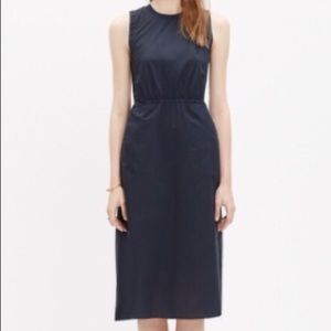 Madewell lakeshore cotton midi dress